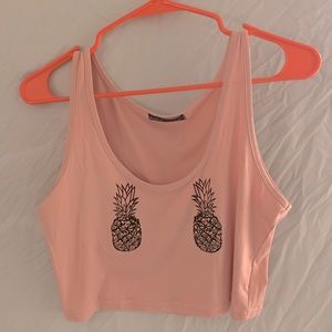 Pineapple crop top